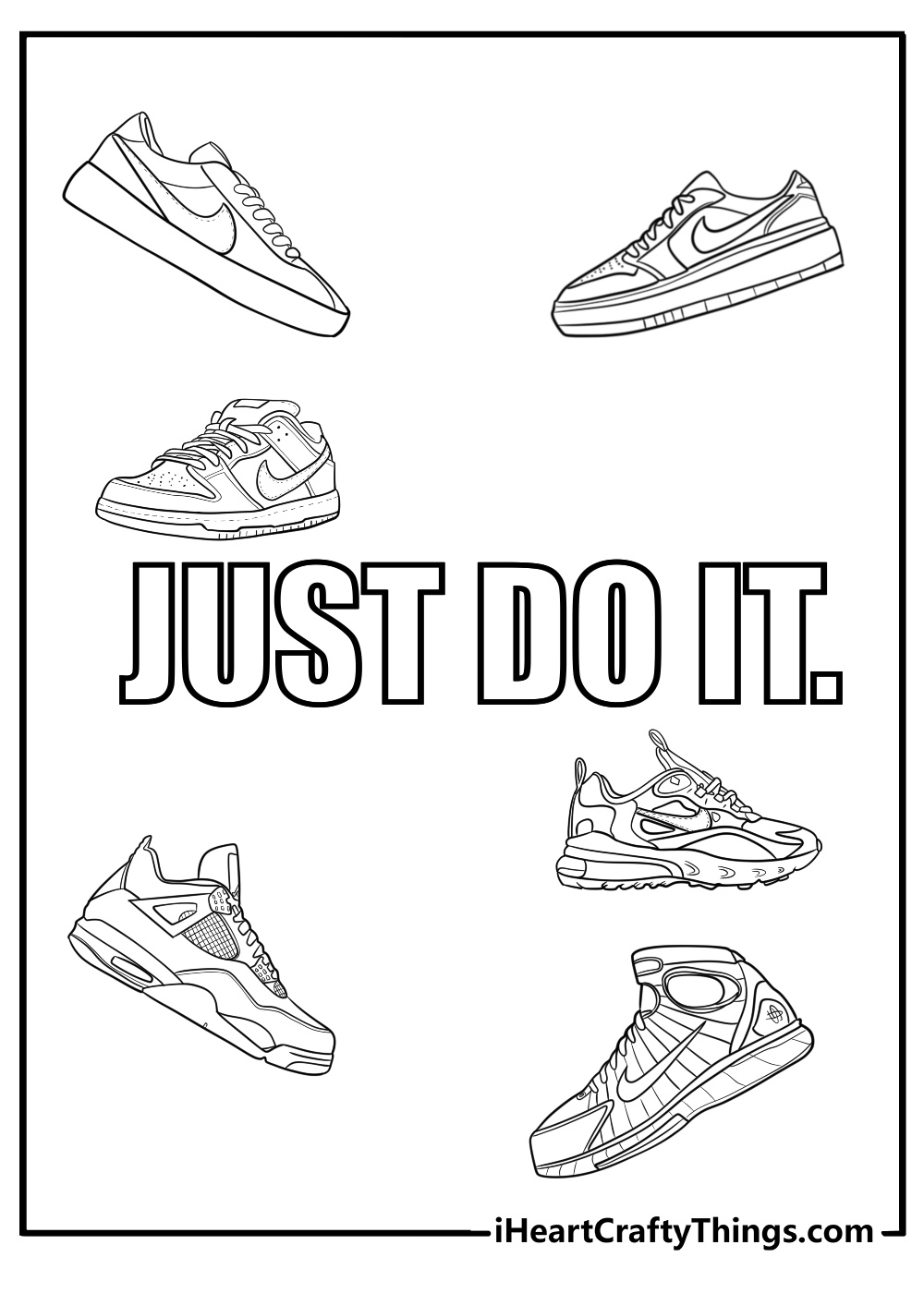 26 New Nike Coloring Pages 100 Free To Print 26 New Nike Coloring Pages 100 Free To Print