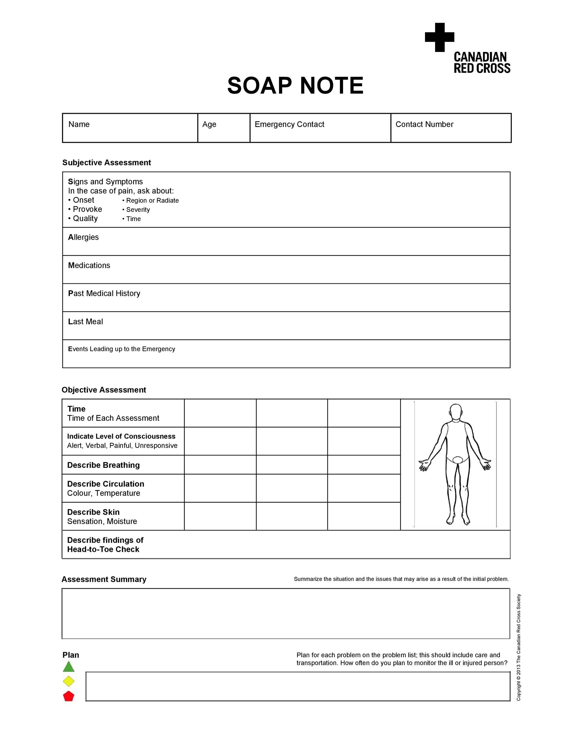 40 Fantastic SOAP Note Examples Templates TemplateLab 40 Fantastic SOAP Note Examples Templates TemplateLab