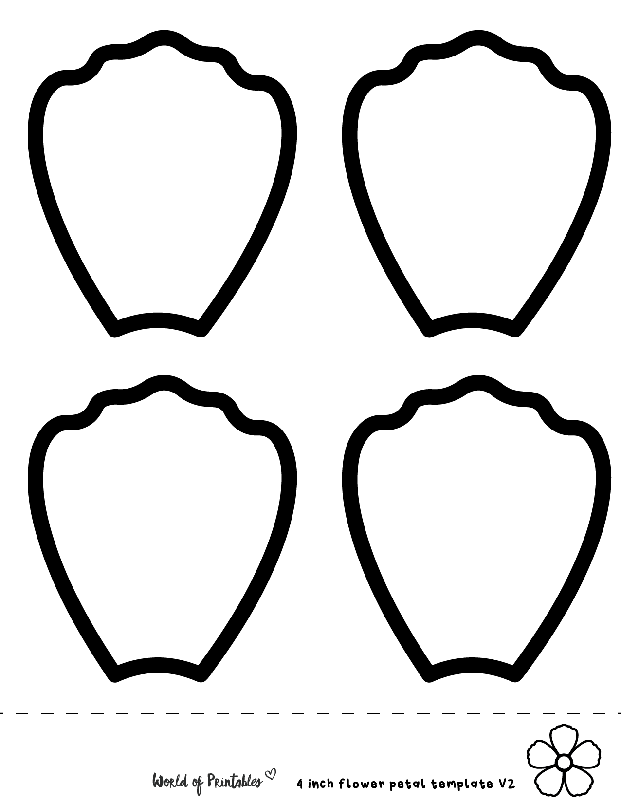 40 Flower Petal Templates World Of Printables Worksheets Library 40 Flower Petal Templates World Of Printables Worksheets Library