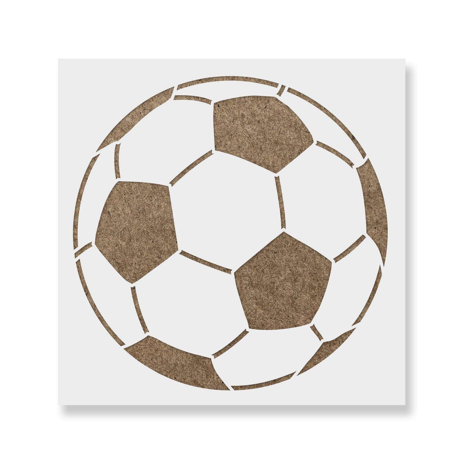 Amazon Sports Stencil Soccer Ball Football Multi Sport Designs Amazon Sports Stencil Soccer Ball Football Multi Sport Designs
