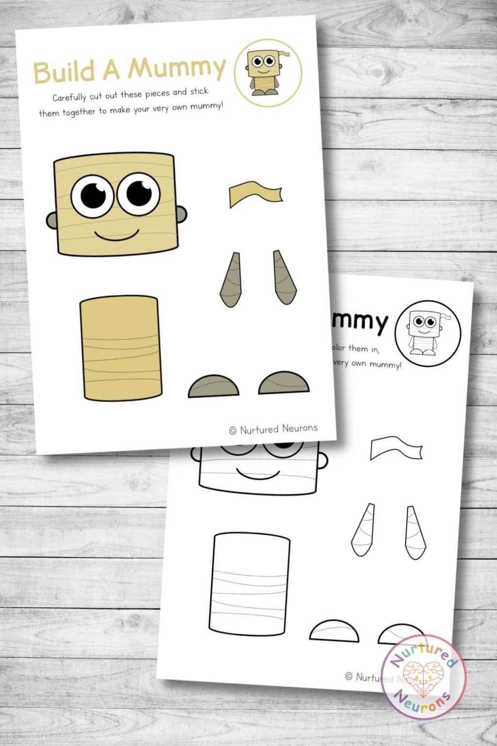 Mummy Template Printable Mummy Template Printable