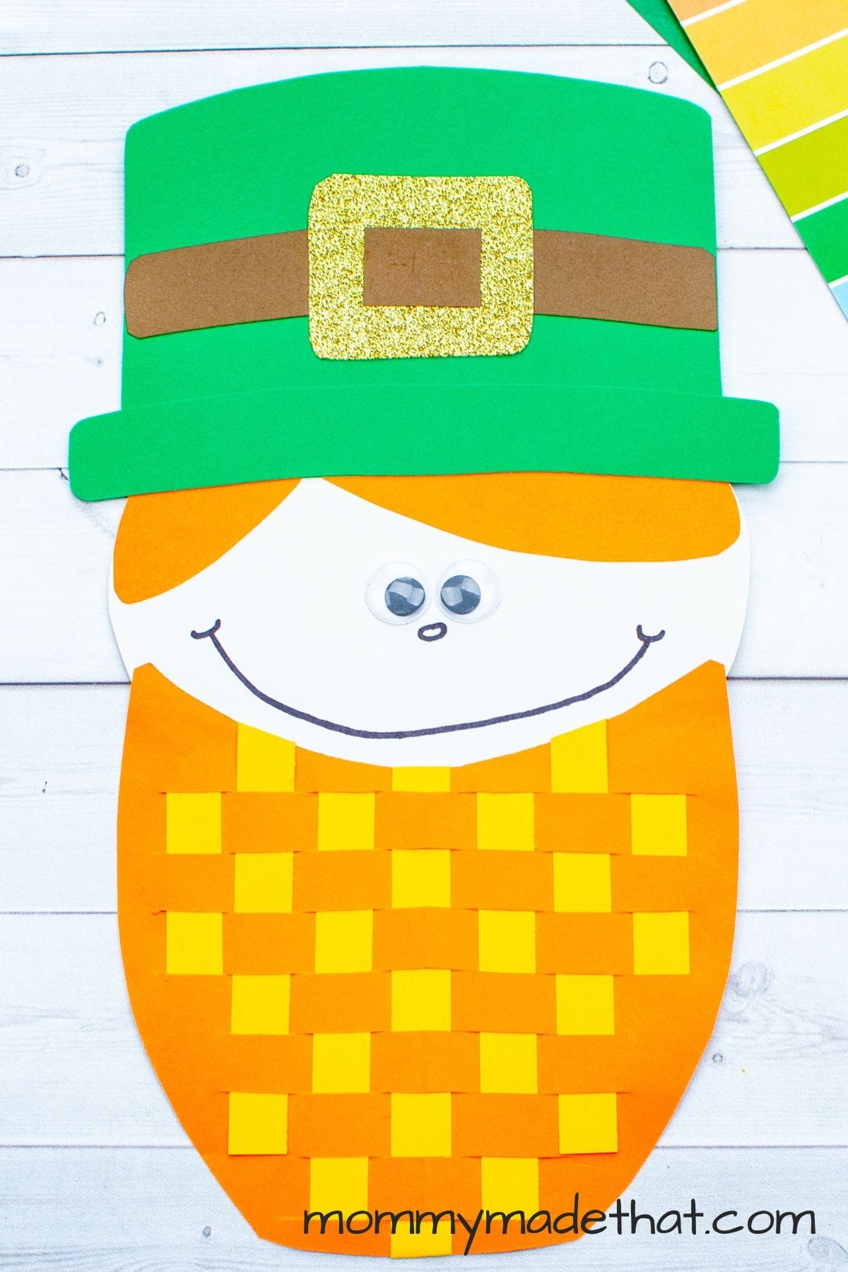 Cute Leprechaun Beard Craft with Free Printable Template Cute Leprechaun Beard Craft with Free Printable Template