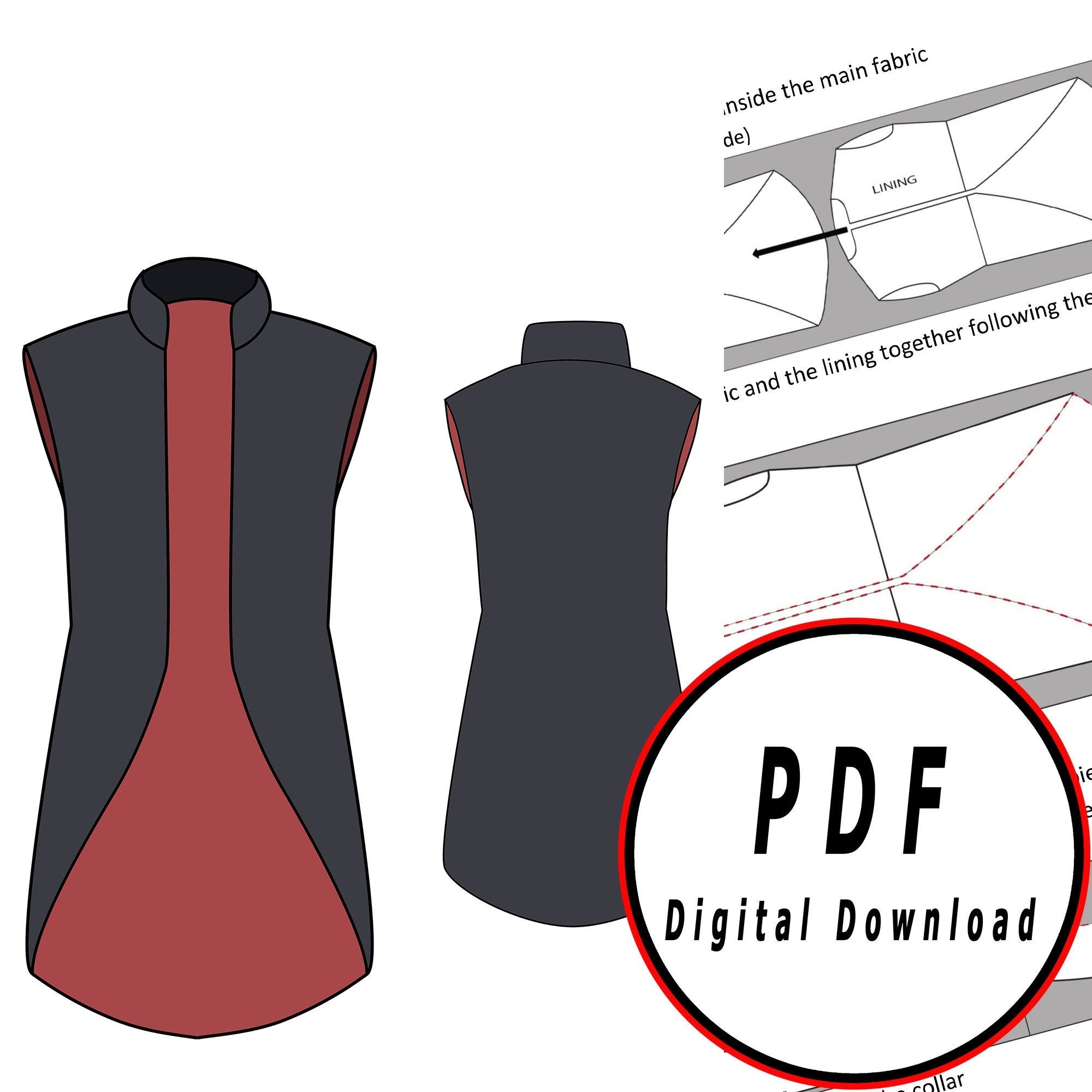 DIY Tailcoat Vest Man Basic Tunic Fantasy Medieval Template Pattern Blueprint Pdf Vector Printable Digital Download Cosplay Costume Larp Pdf Etsy UK DIY Tailcoat Vest Man Basic Tunic Fantasy Medieval Template Pattern Blueprint Pdf Vector Printable Digital Download Cosplay Costume Larp Pdf Etsy UK