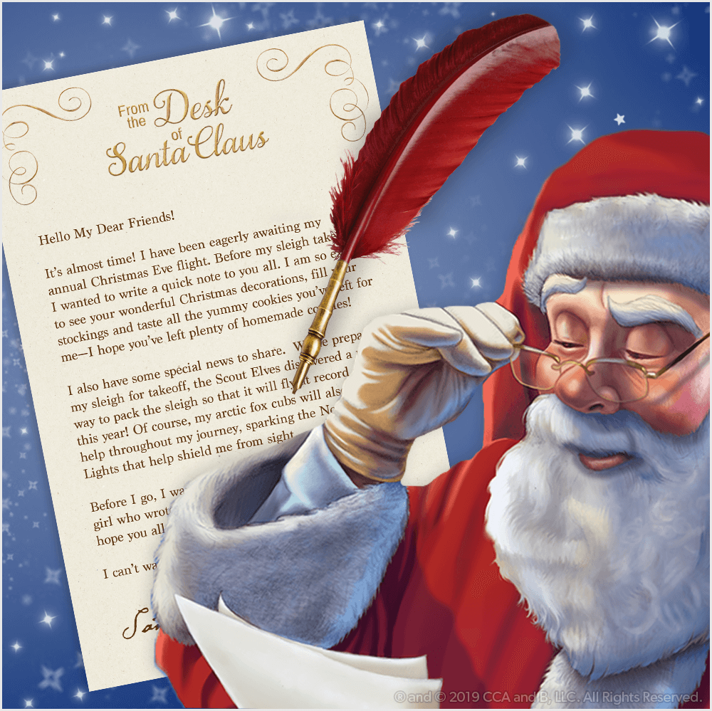 From Santa Letter Template Printable From Santa Letter Template Printable