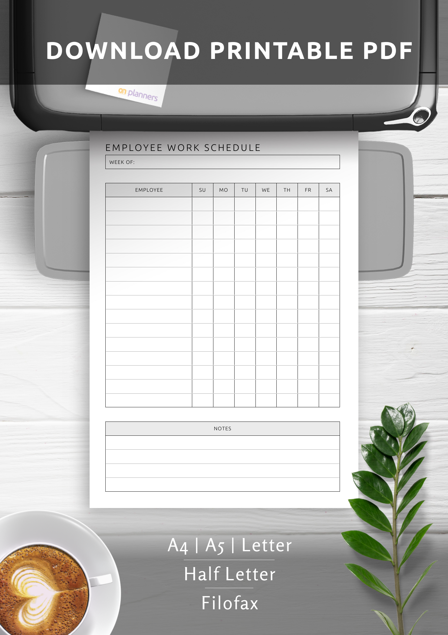 Work Schedule Template Printable Work Schedule Template Printable