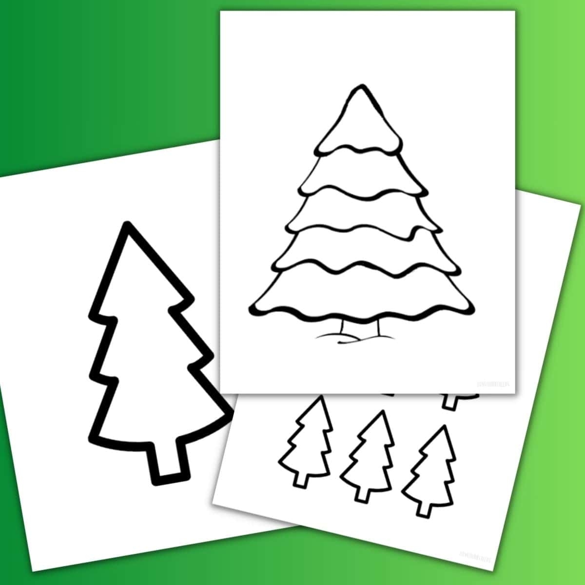 Free Christmas Tree Printable Template Coloring Pages Love Our Real Life Free Christmas Tree Printable Template Coloring Pages Love Our Real Life