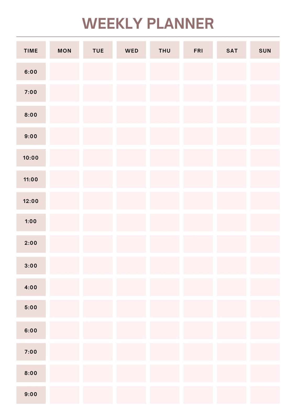 Free Daily Planner Templates To Customize Canva Free Daily Planner Templates To Customize Canva