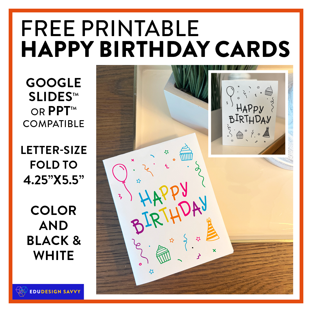 Free Printable Card Templates