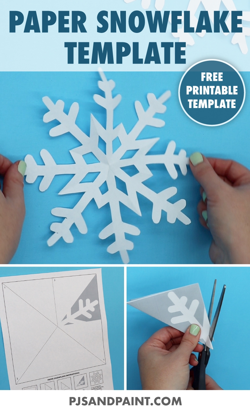 Free Snowflake Template Printable Free Snowflake Template Printable