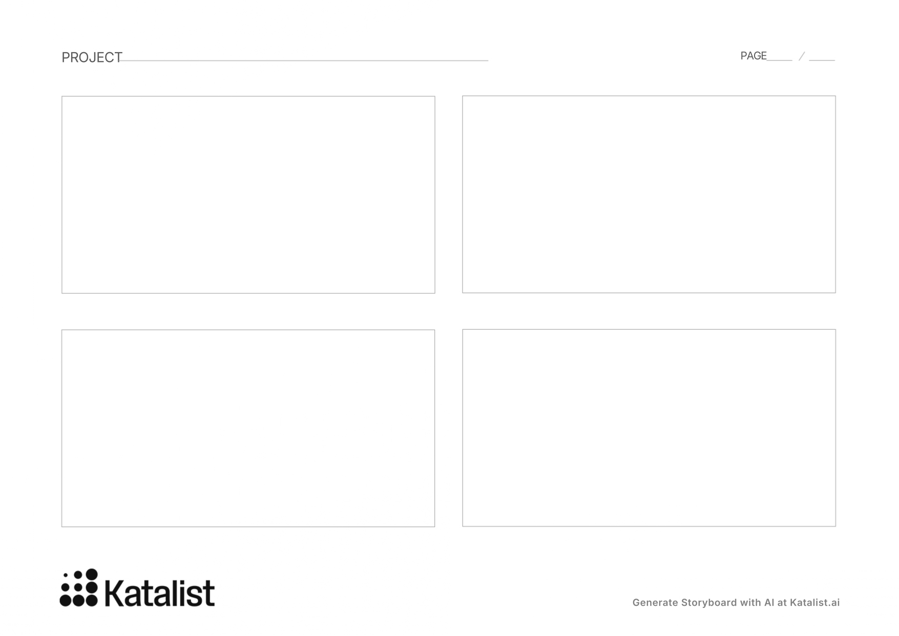 Free Storyboard Templates Free Storyboard Templates
