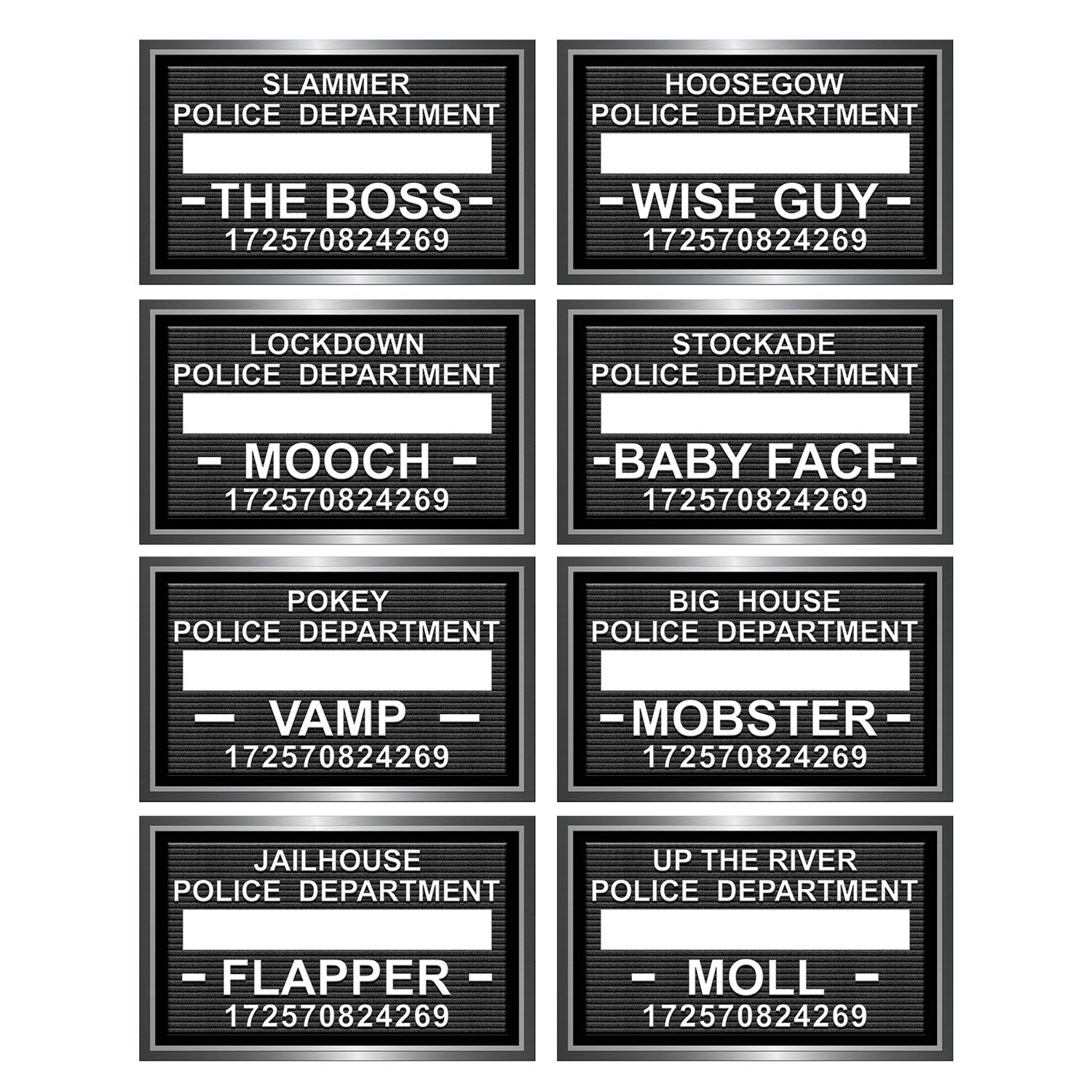 Free Printable Jail Sign Template