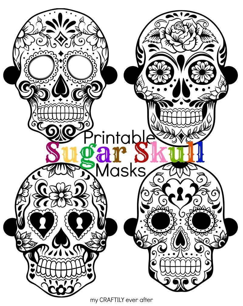 Printable Skull Template Printable Skull Template
