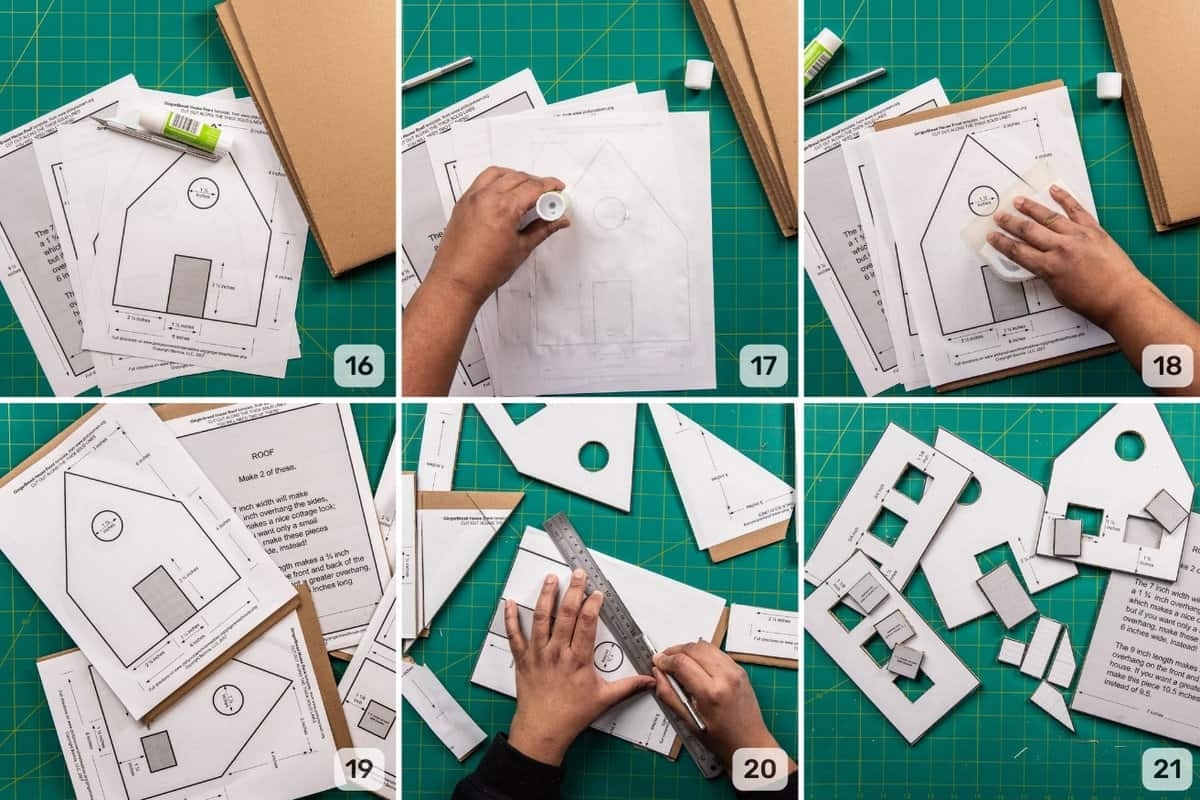 Gingerbread House Templates Printable Free Gingerbread House Templates Printable Free