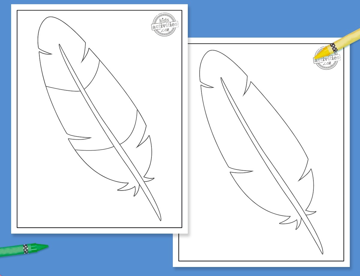 Make Thanksgiving Day Crafts With Turkey Feather Template Kids Activities Blog Make Thanksgiving Day Crafts With Turkey Feather Template Kids Activities Blog