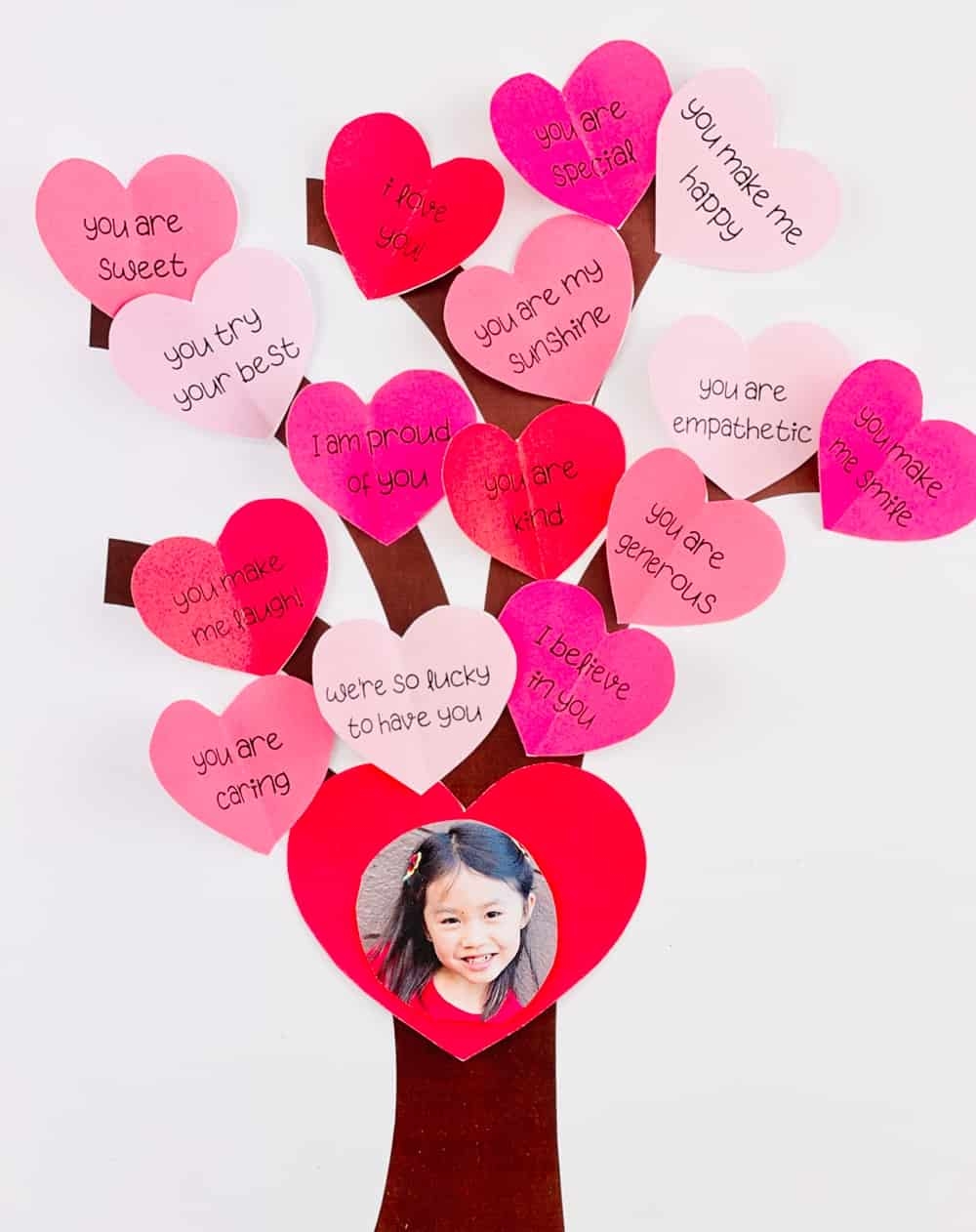 Paper Heart Tree Craft Tell Your Kids How Special They Are Paper Heart Tree Craft Tell Your Kids How Special They Are