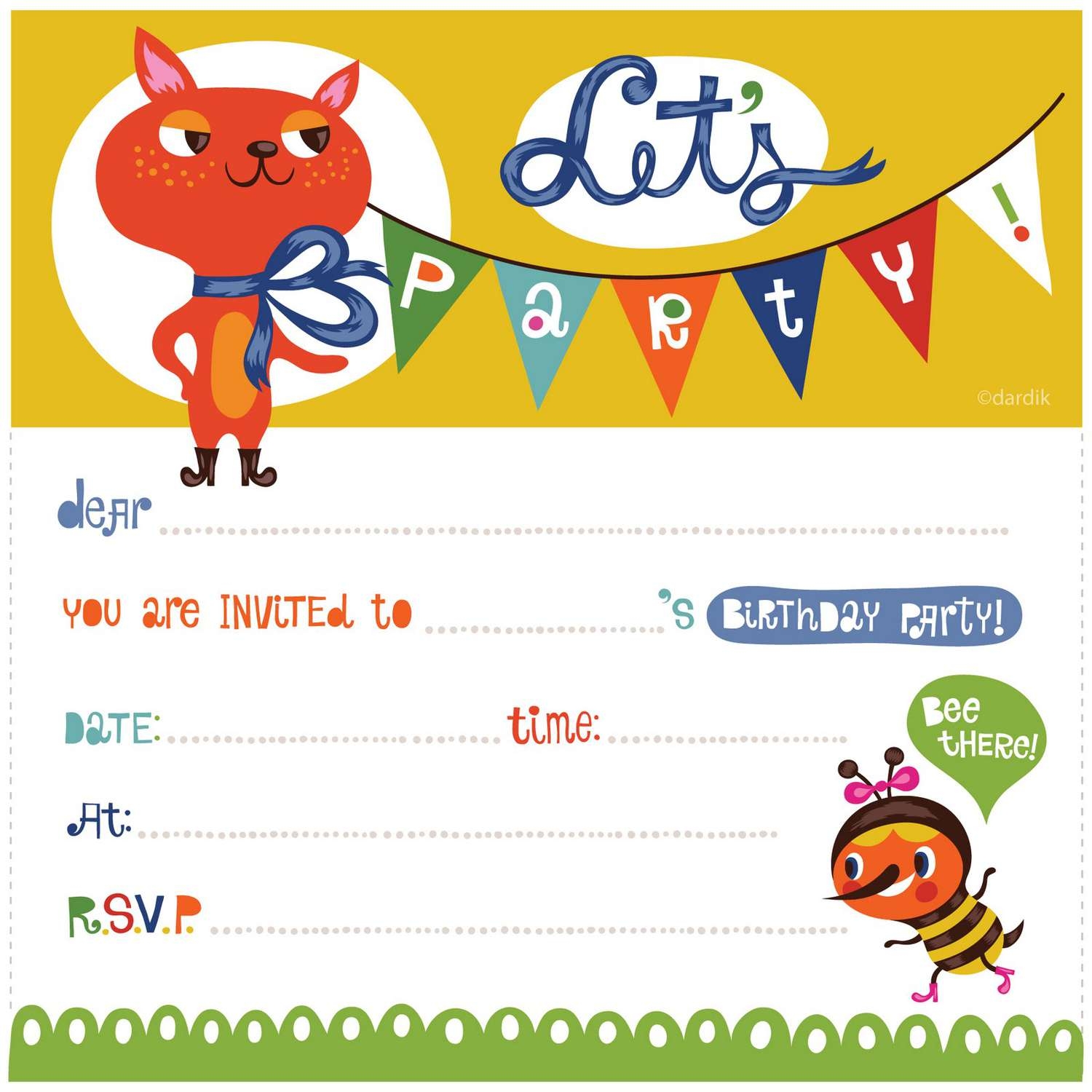 Print Birthday New Arrivals Invitations Print Birthday New Arrivals Invitations
