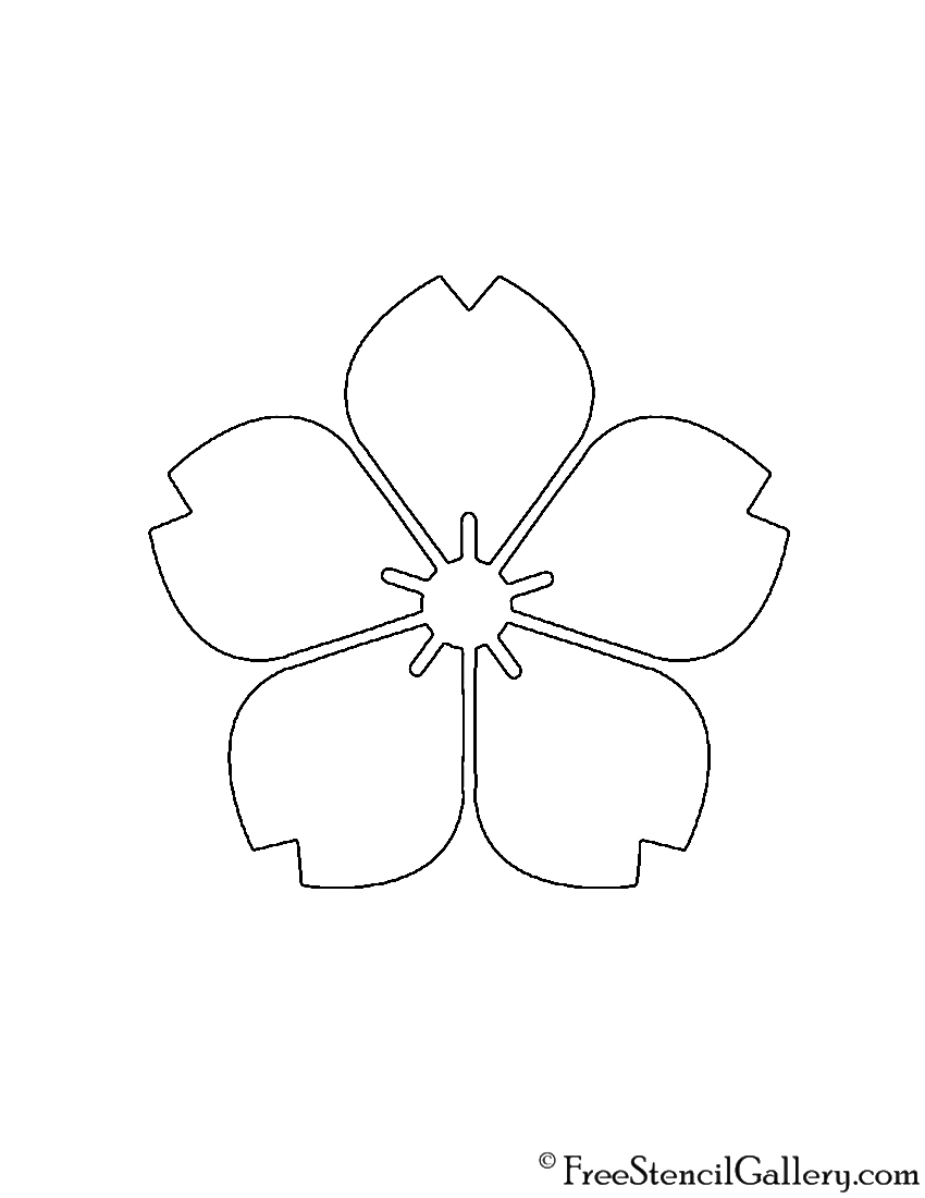 Printable Flower Stencil Templates Printable Party Favors Printable Flower Stencil Templates Printable Party Favors