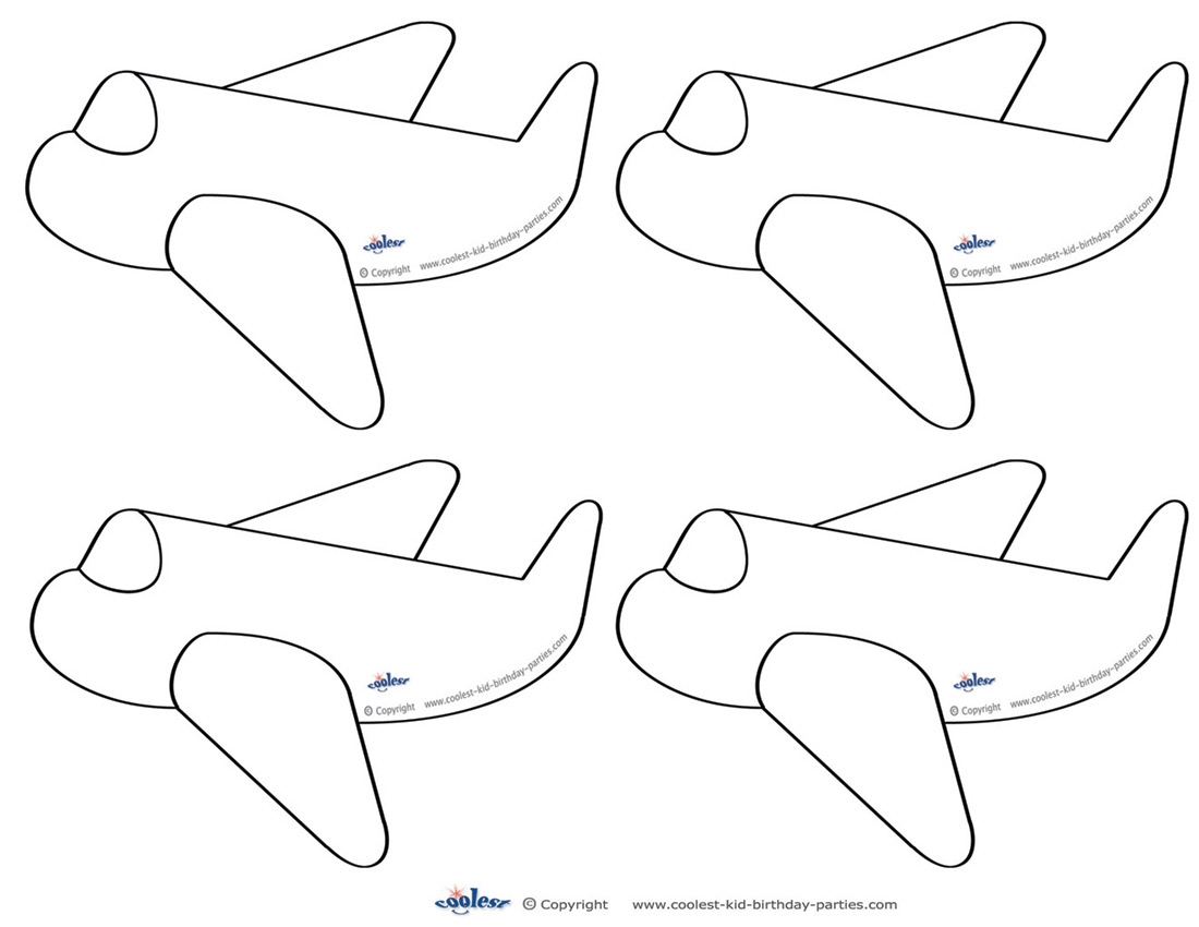 Small Printable Airplane Decoration Coolest Free Printables Small Printable Airplane Decoration Coolest Free Printables