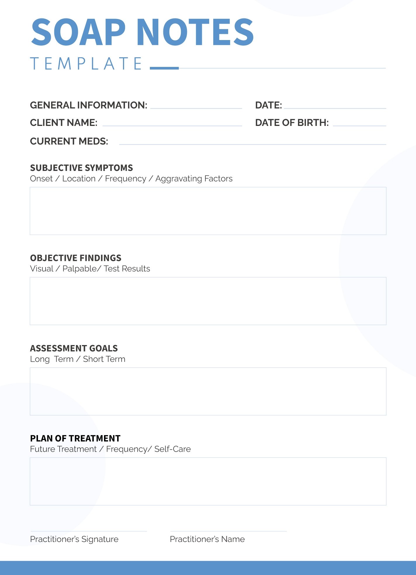 Soap Notes Free Google Docs Template Gdoc io Notes Soap Notes Free Google Docs Template Gdoc io Notes
