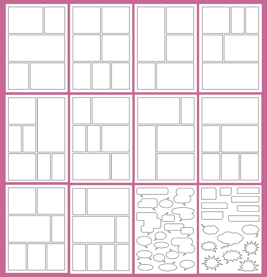 100 Free Comic Strip Templates For Your Visual Stories 100 Free Comic Strip Templates For Your Visual Stories