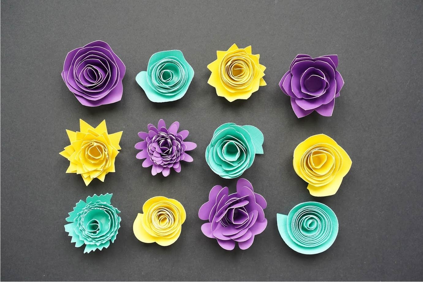 Printable Cricut Flower Template Printable Cricut Flower Template