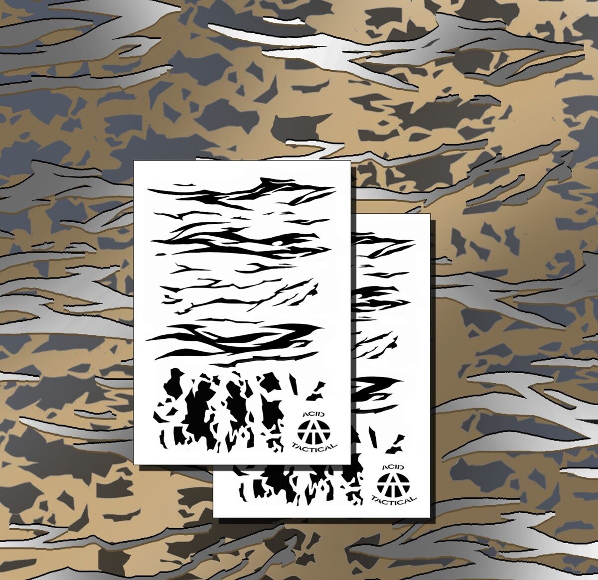 Printable Camo Template Printable Camo Template