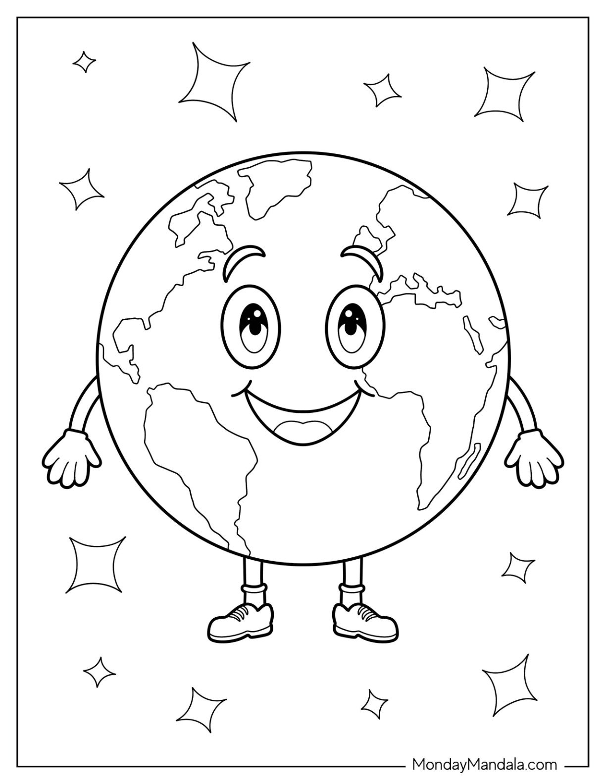 Planet Earth Template Printable Planet Earth Template Printable