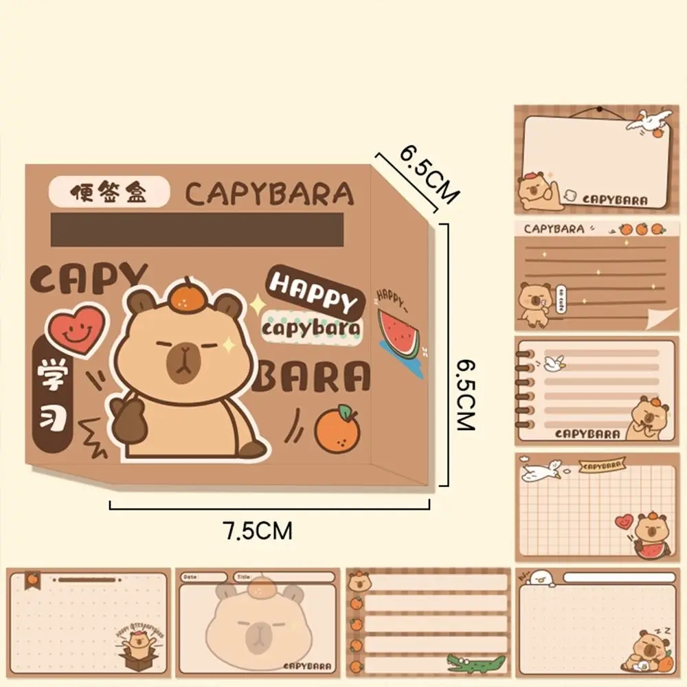 256 Sheets Cute Capybara Sticky Note Paper Kawaii Cartoon Memo Reminder Sticker AliExpress 256 Sheets Cute Capybara Sticky Note Paper Kawaii Cartoon Memo Reminder Sticker AliExpress