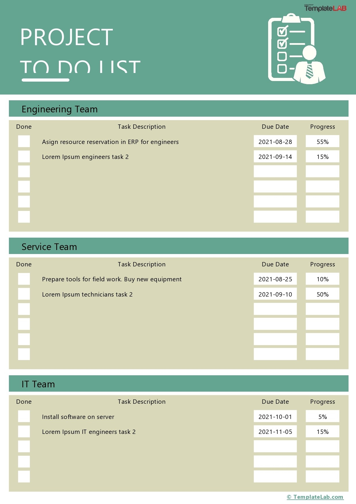 27 Printable To Do List Checklist Templates Excel Word PDF 27 Printable To Do List Checklist Templates Excel Word PDF