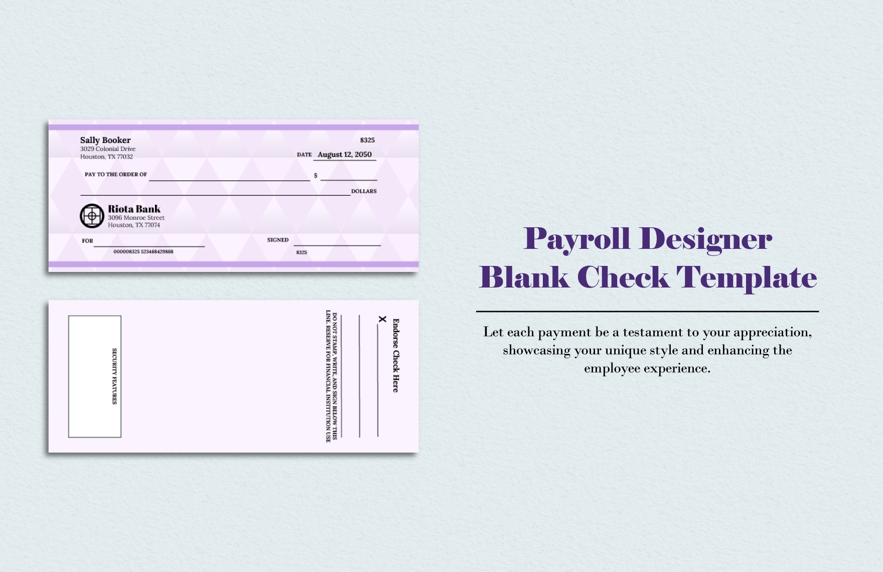 28 Blank Check Template DOC PSD PDF U0026 Vector Formats