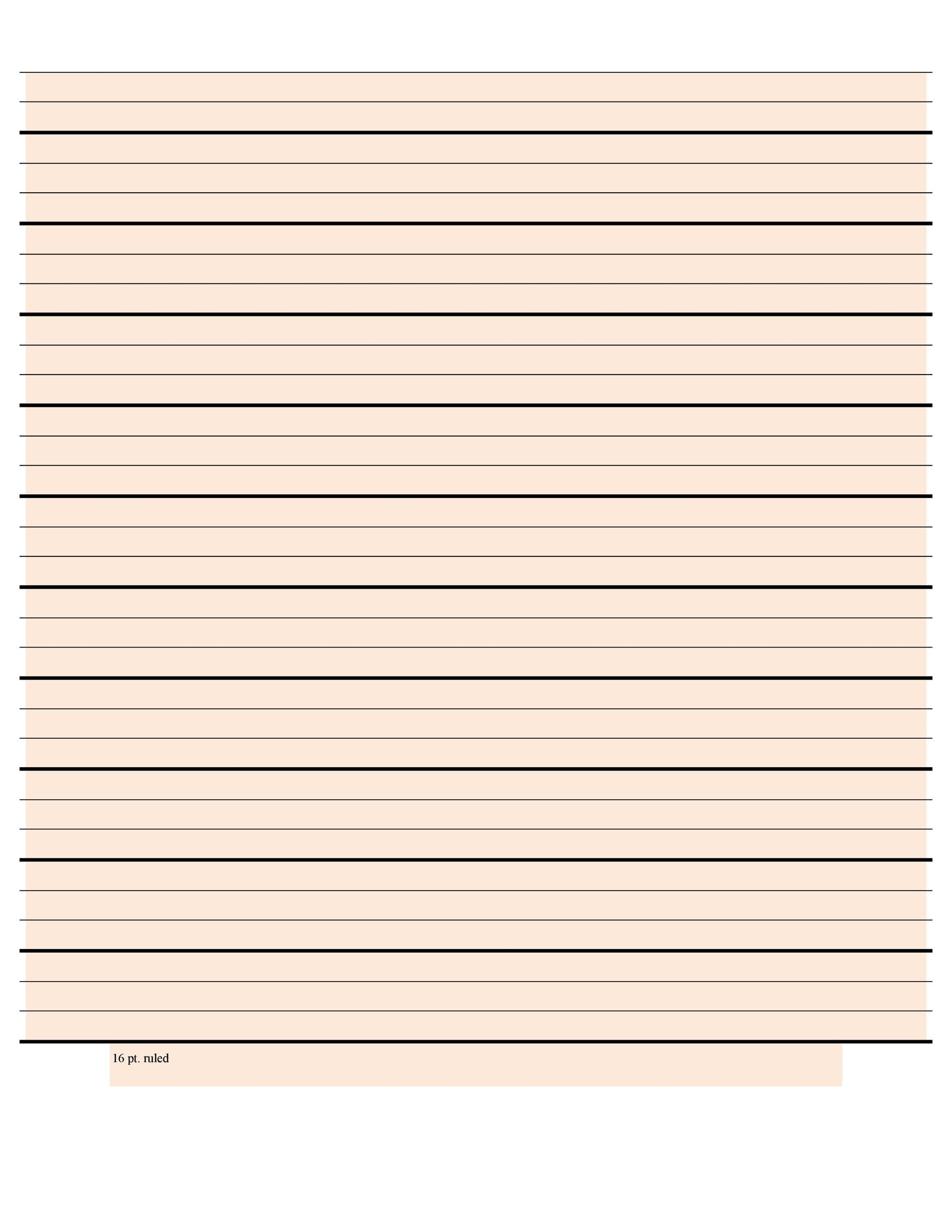 32 Printable Lined Paper Templates TemplateLab 32 Printable Lined Paper Templates TemplateLab