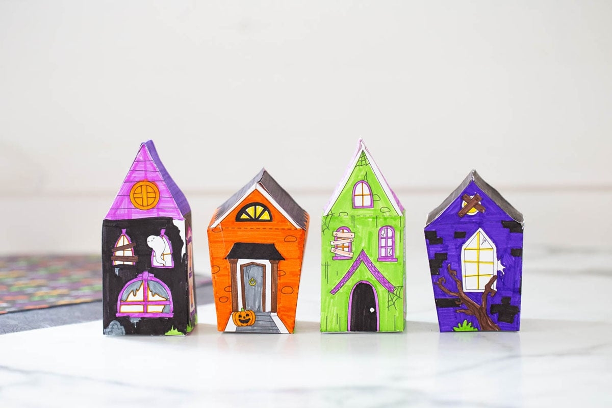 Printable Haunted House Template Printable Haunted House Template