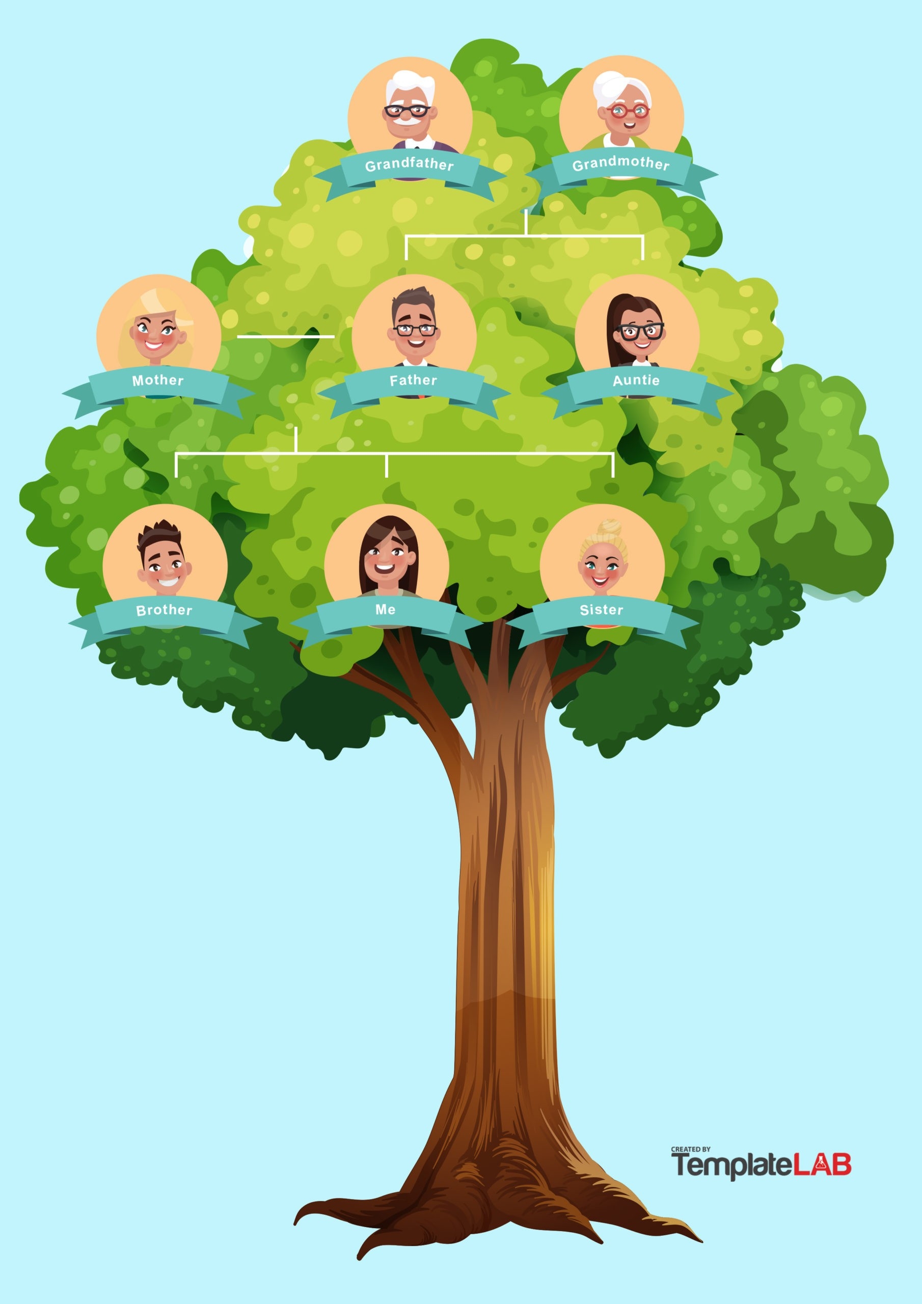 41 Free Family Tree Templates Word Excel PDF PowerPoint 41 Free Family Tree Templates Word Excel PDF PowerPoint