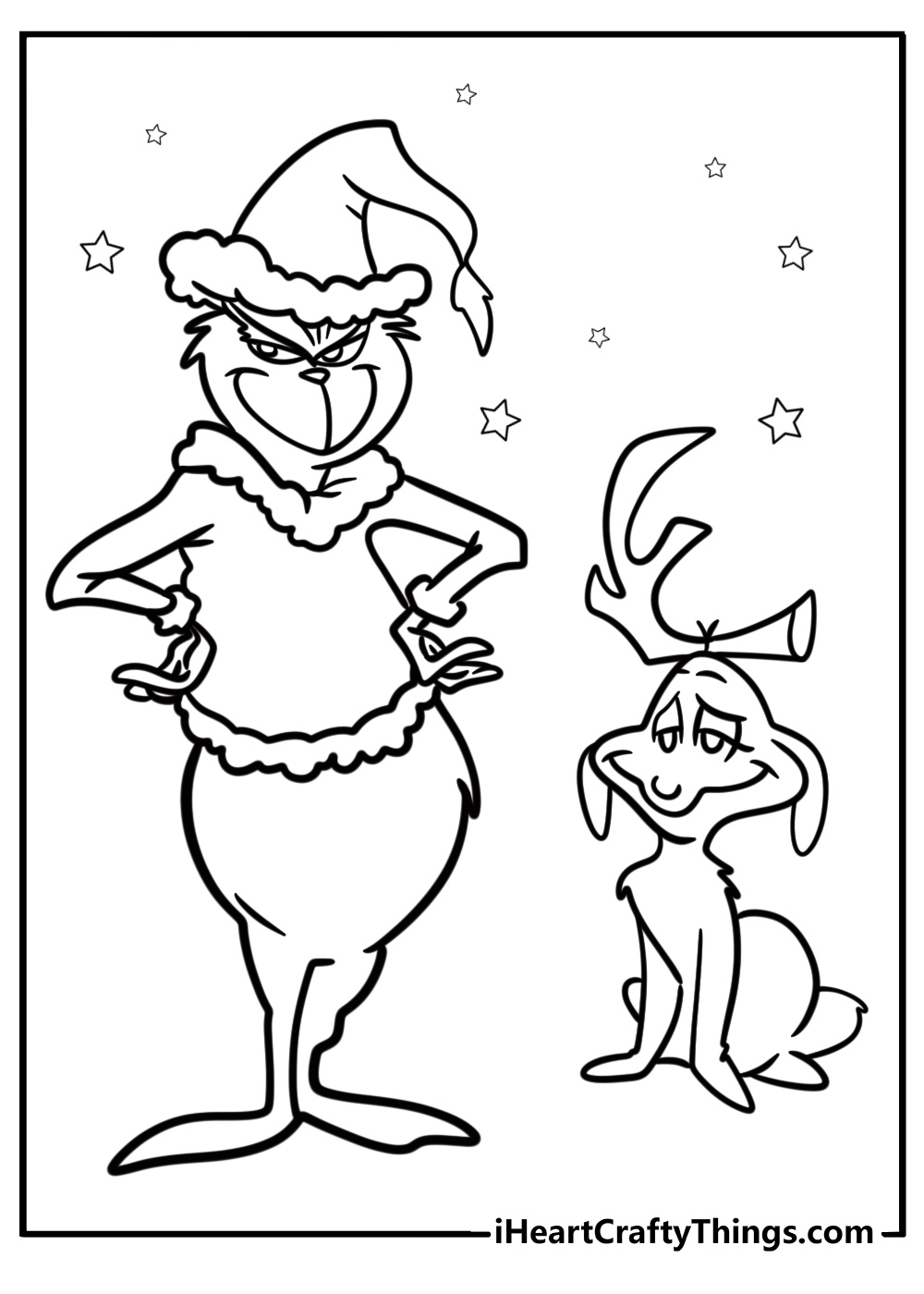 Grinch Printable Template Grinch Printable Template