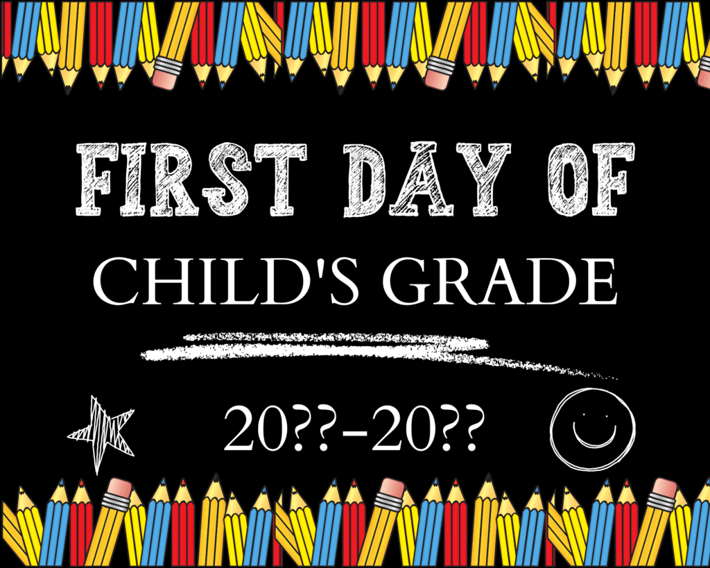5 Editable First Day Of School Signs Free Printable 2025 2026 Cassie Smallwood 5 Editable First Day Of School Signs Free Printable 2025 2026 Cassie Smallwood