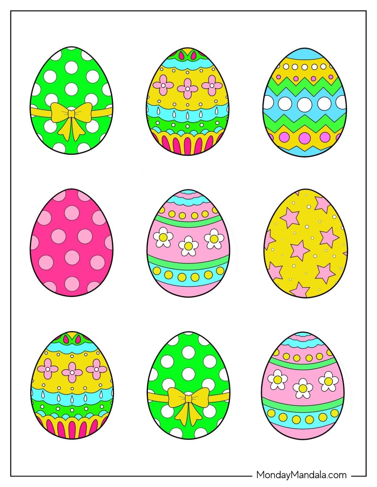58 Easter Egg Templates Free PDF Printables 58 Easter Egg Templates Free PDF Printables