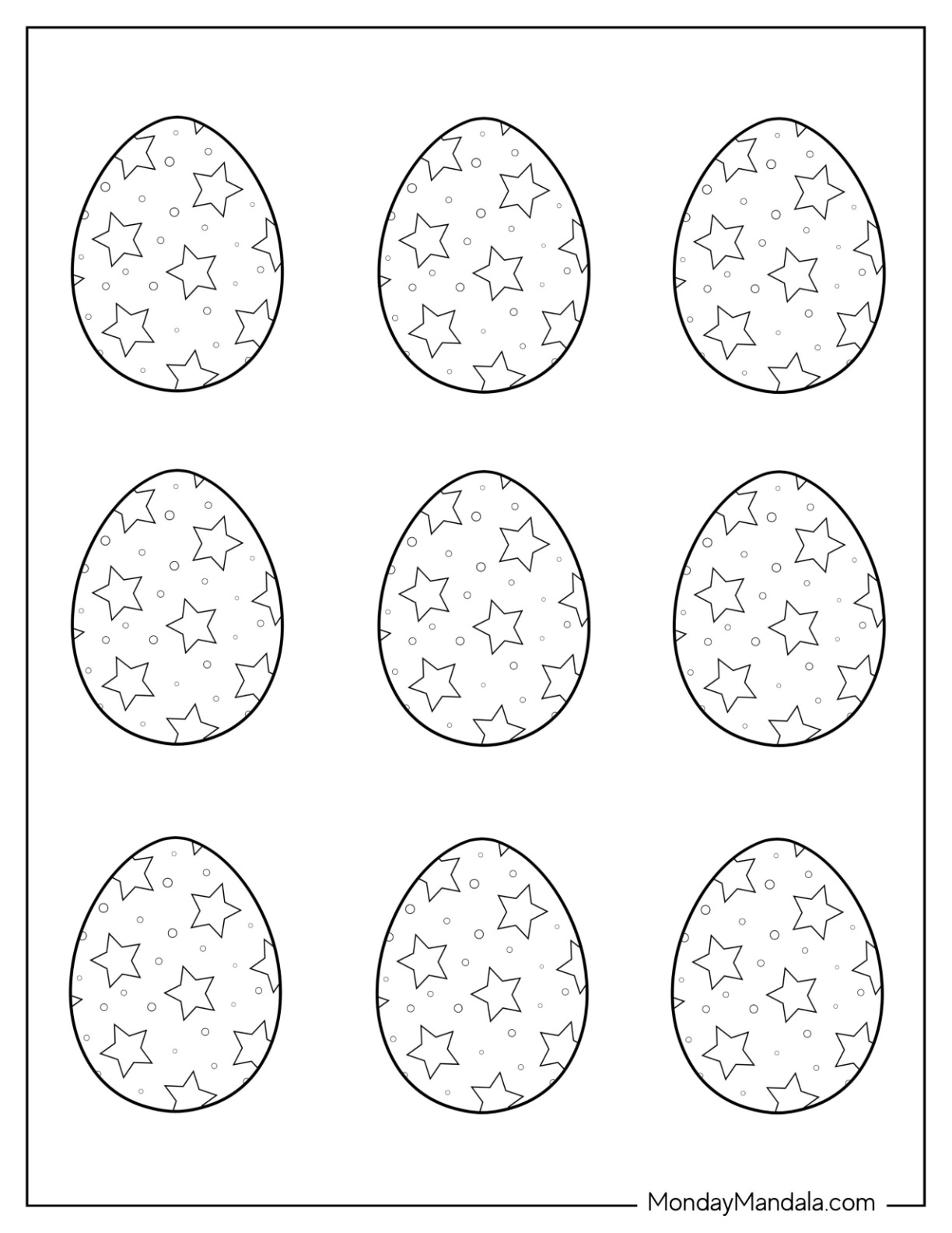 Easter Egg Template Free Printable Easter Egg Template Free Printable