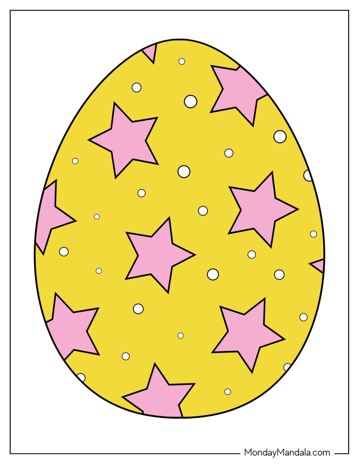 Easter Eggs Template Printable Easter Eggs Template Printable