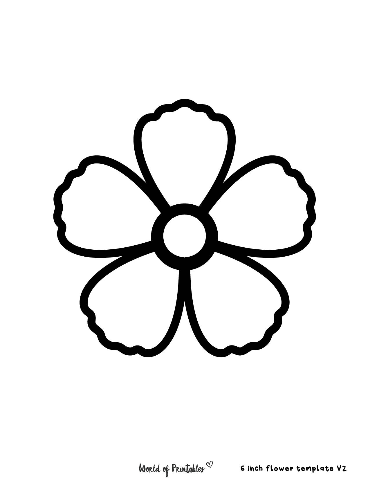 60 Best Free Flower Templates World Of Printables 60 Best Free Flower Templates World Of Printables