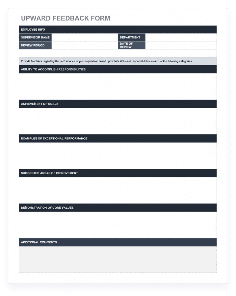 70 Free Employee Performance Review Templates Word PDF 70 Free Employee Performance Review Templates Word PDF