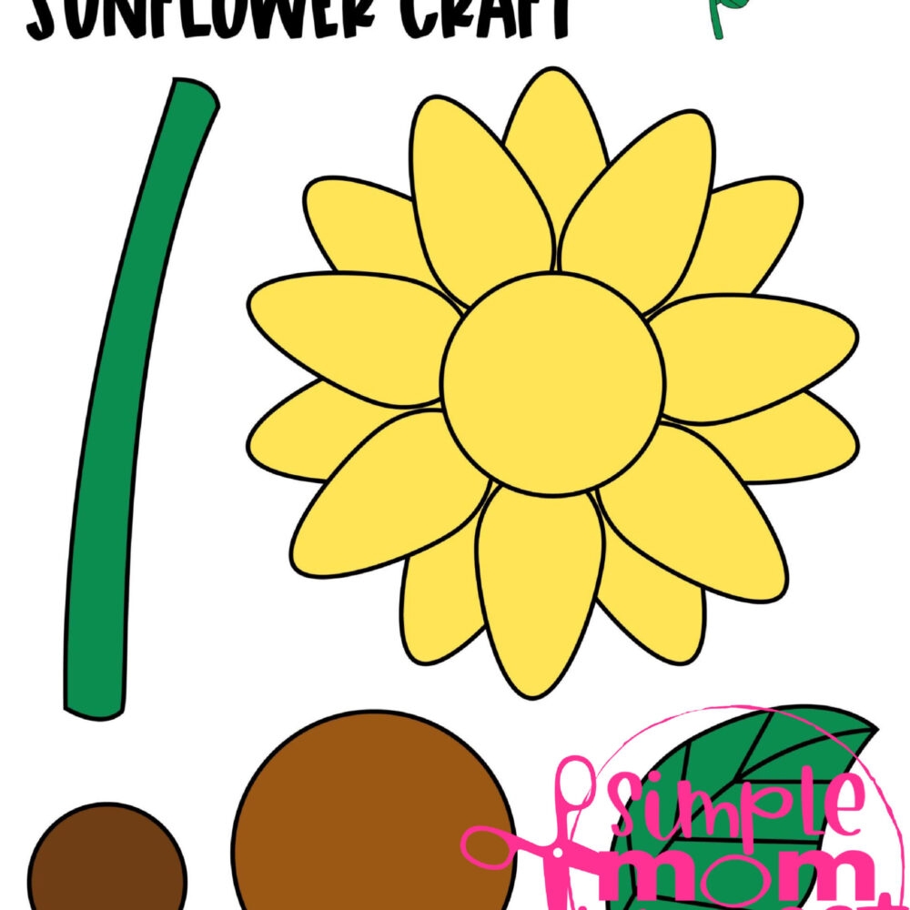 8 Beautiful Flower Cut And Paste Craft Printable Templates Full Colored Simple Mom Project Store 8 Beautiful Flower Cut And Paste Craft Printable Templates Full Colored Simple Mom Project Store