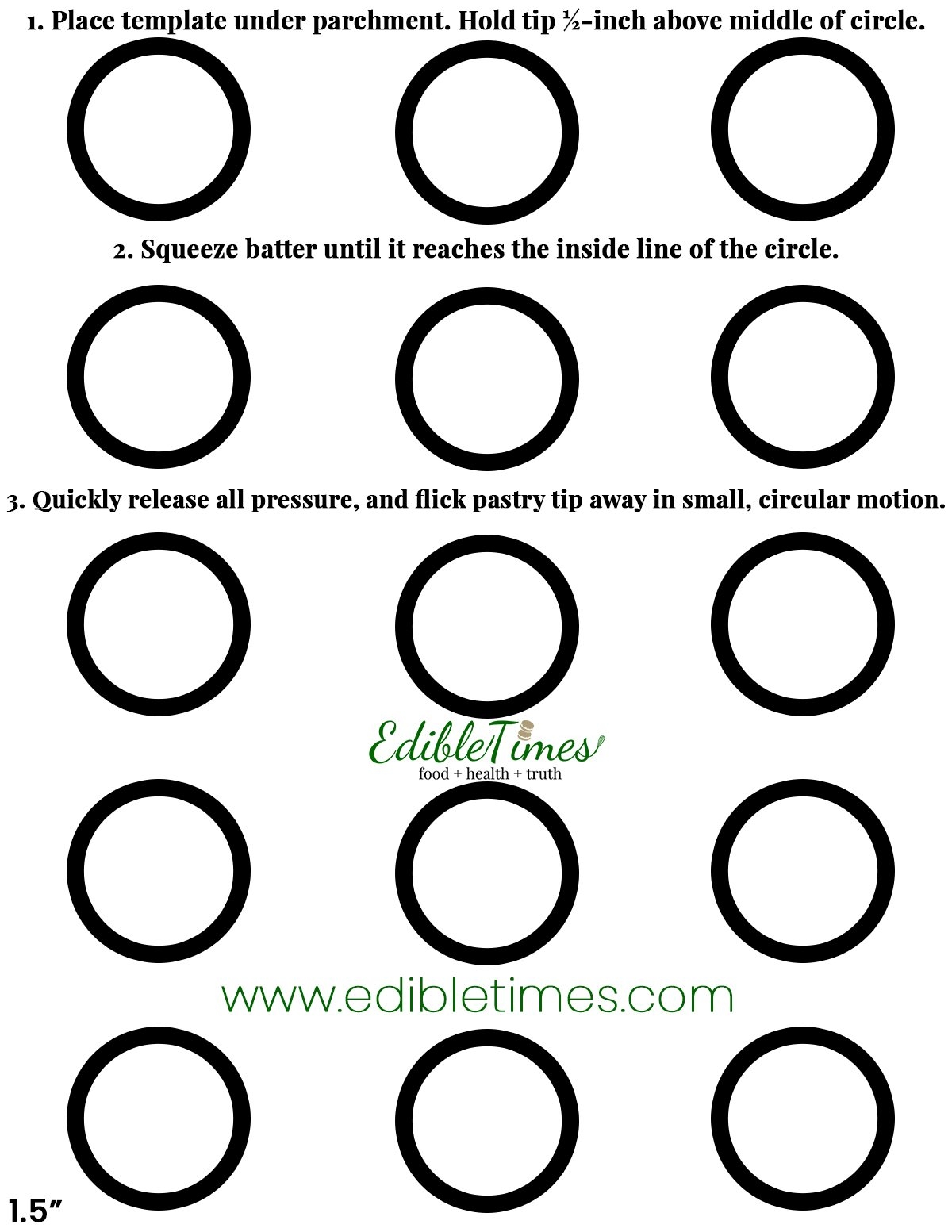 A One Stop Free Shop For Macaron Templates Edible Times A One Stop Free Shop For Macaron Templates Edible Times