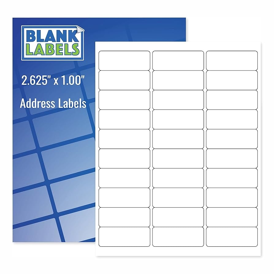 Printable Address Label Template Printable Address Label Template