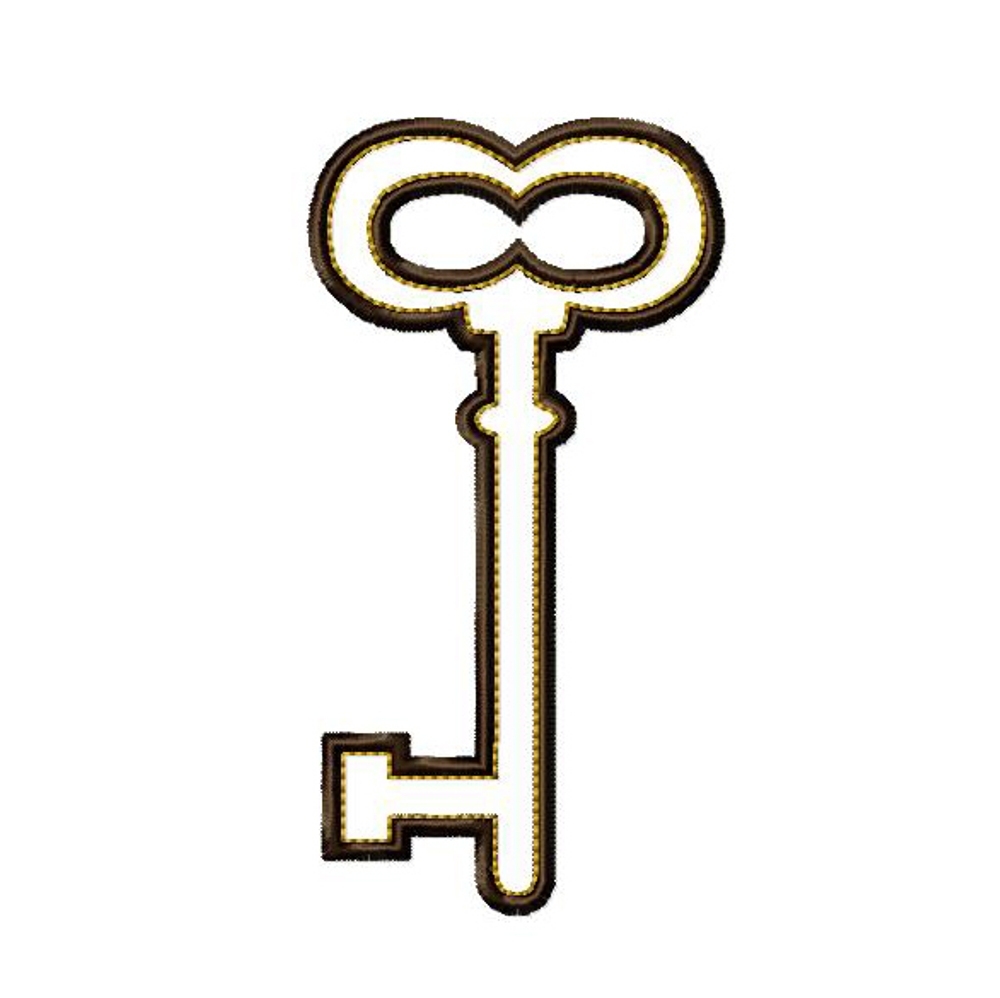 Antique Key Big Dreams Embroidery Antique Key Big Dreams Embroidery