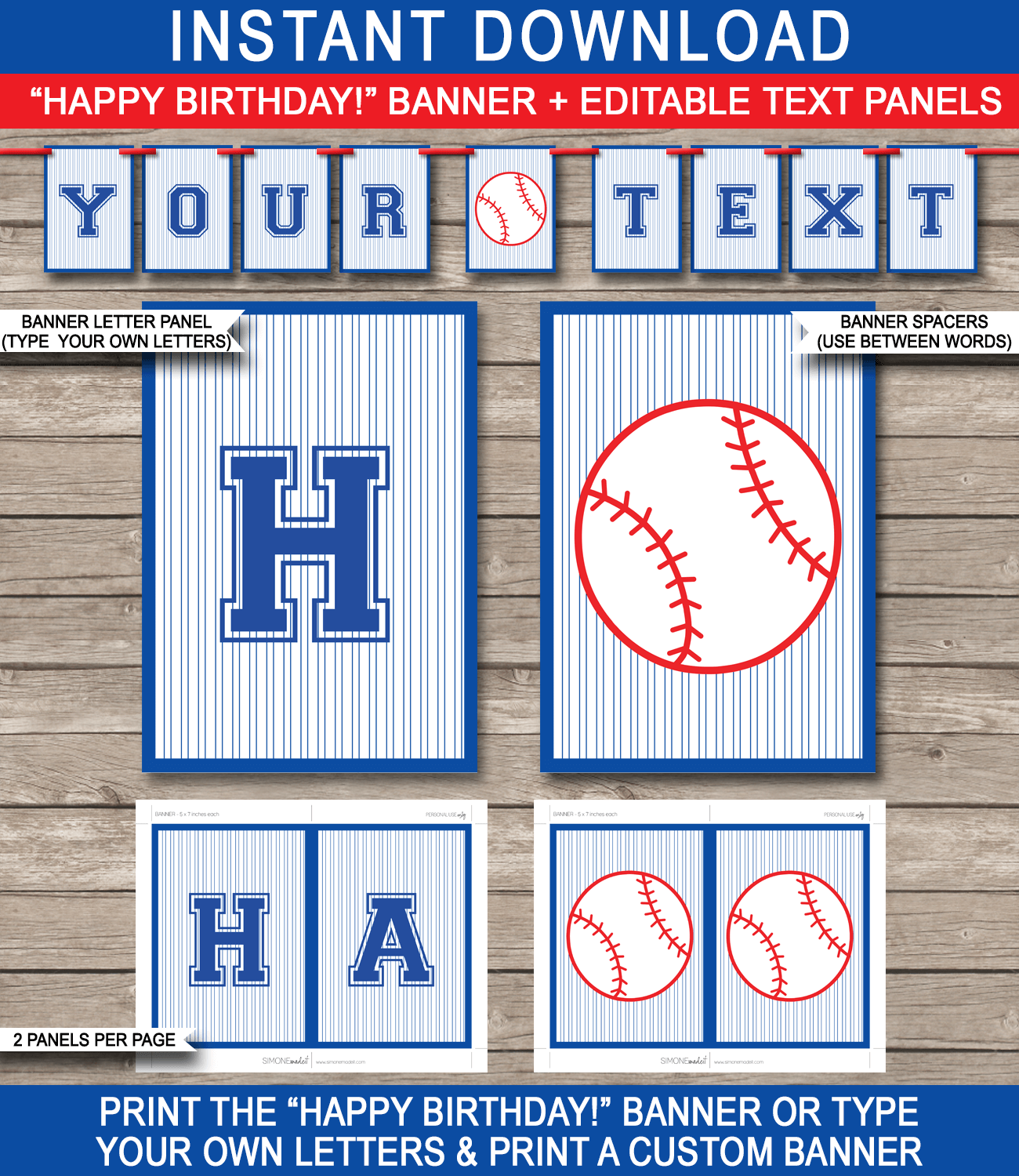 Baseball Printable Template Baseball Printable Template