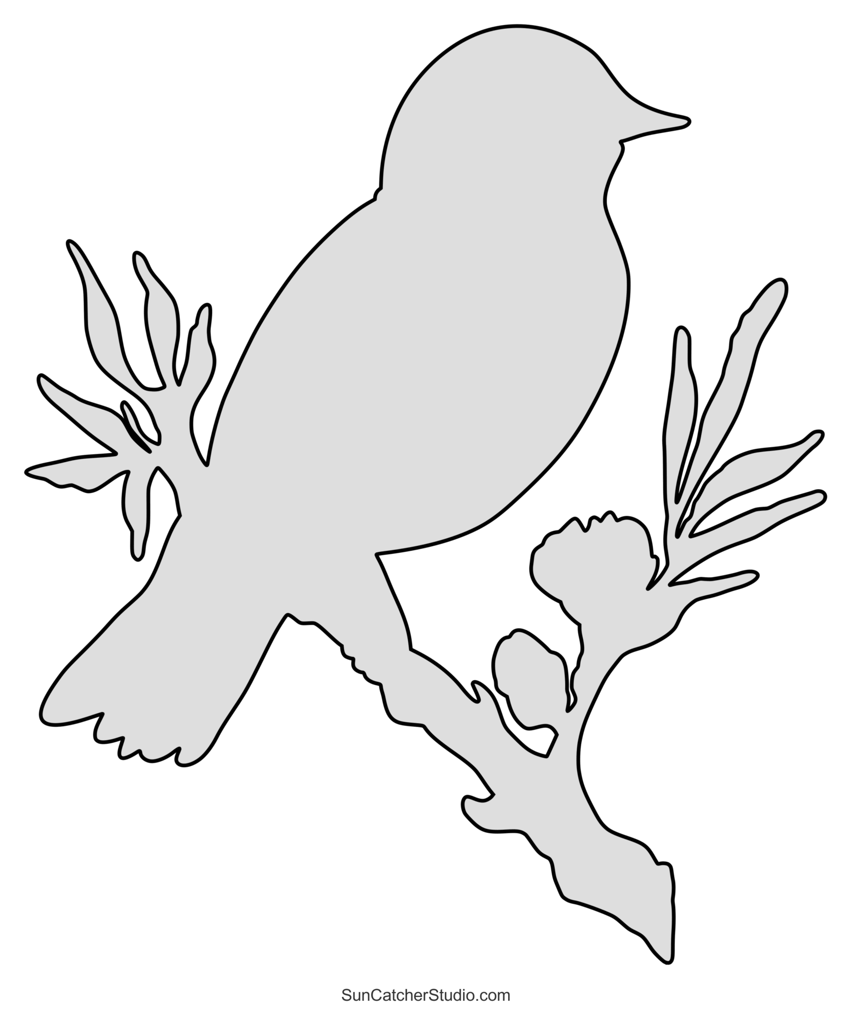 Bird Template Printable Bird Template Printable