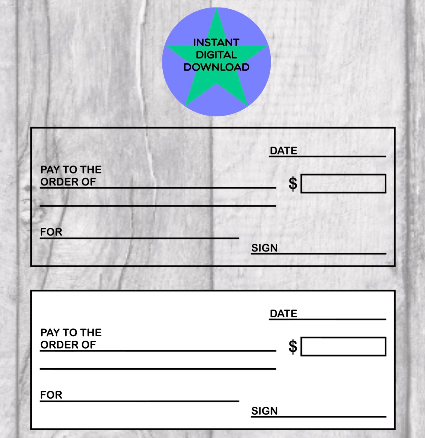 Blank Cheque Transparent Background Blank Cheque Template 