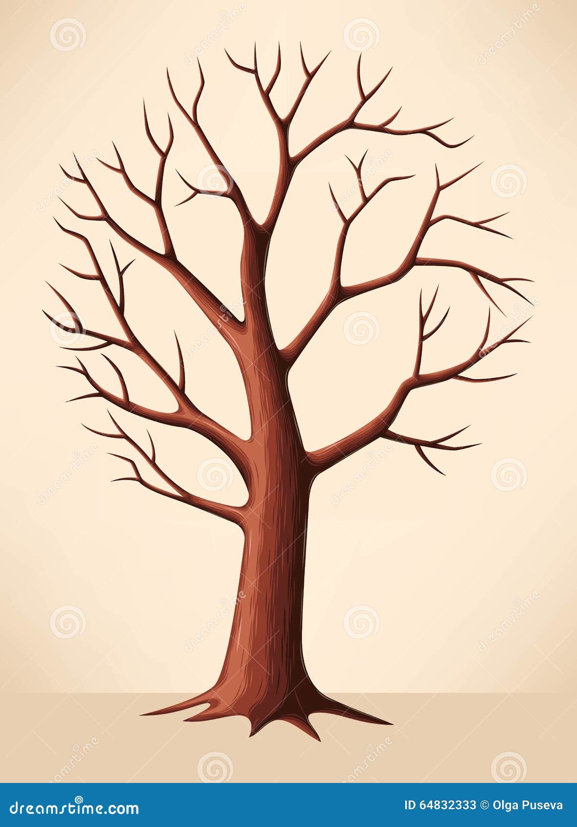 Printable Tree Trunk Template Printable Tree Trunk Template