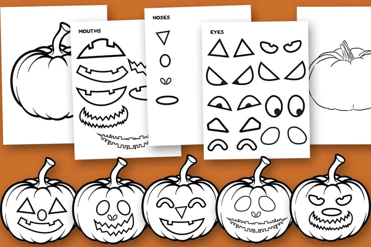 Build A Jack O Lantern Pumpkin Halloween Activity Mrs Merry Build A Jack O Lantern Pumpkin Halloween Activity Mrs Merry