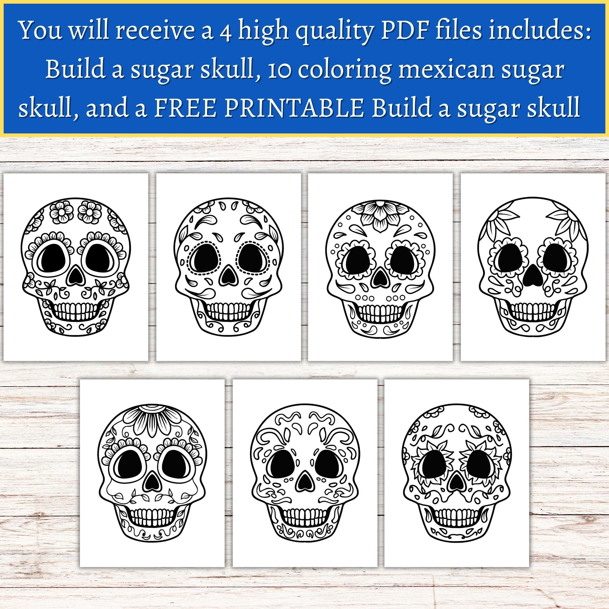 Skull Template Printable